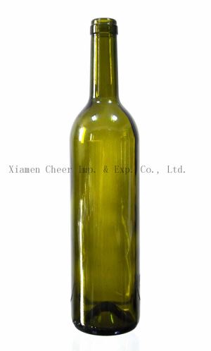 750 мл темно-зелений колір Бордо пляшку Корк Готово (PT750 - 1009 д. Г.)